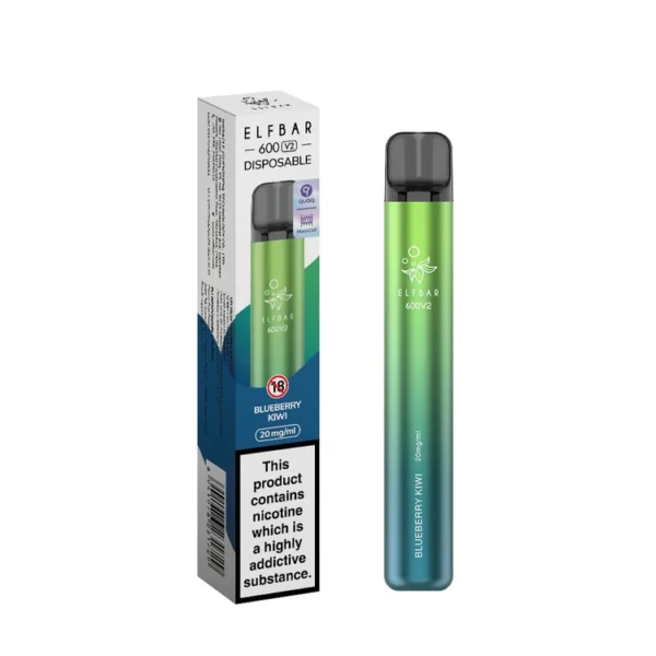 Elf Bar V2 600 Blueberry Kiwi Disposable Vape Elf Bar V2 600 Blueberry Kiwi Disposable Vape