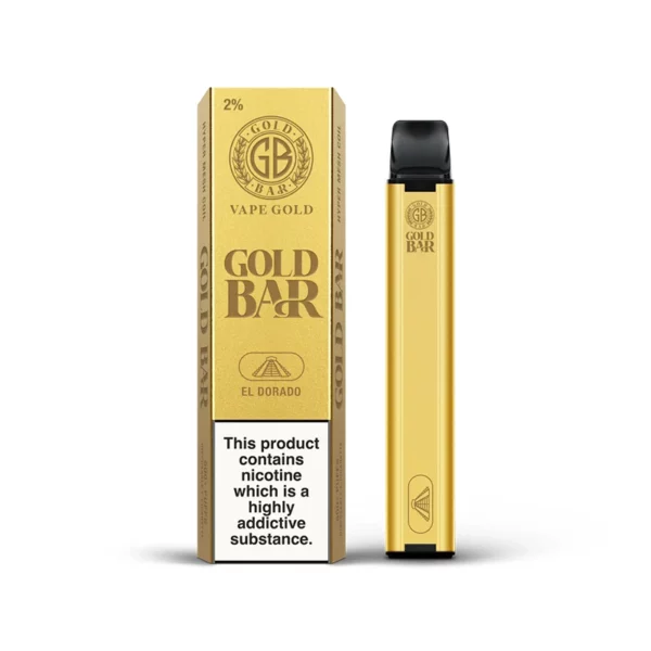 Gold Bar 600 El Dorado Disposable Vape