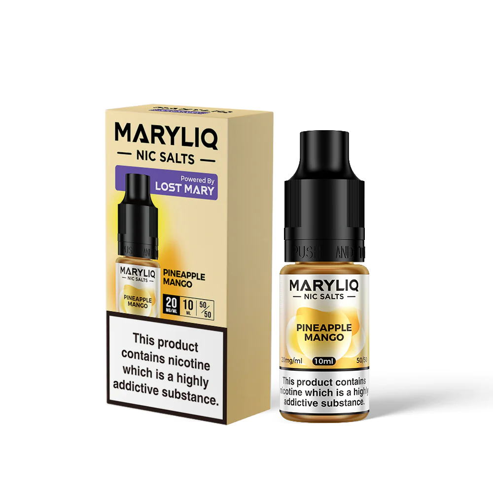 Maryliq Pineapple Mango Nic Salt 10ml E Liquid