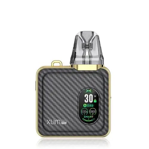 OXVA Xlim SQ Pro Pod Vape Kit Gold Carbon