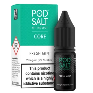 Pod Salt Fresh Mint 10ml Nic Salt E Liquid