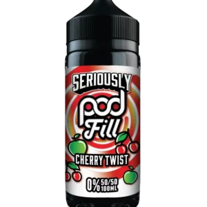 Seriously Pod Fill Cherry Twist 100ml E Liquid