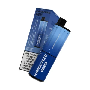 Kamikaze 3000 Puffs (5 in 1 Twist Edition) Disposable Vape Blue Pack