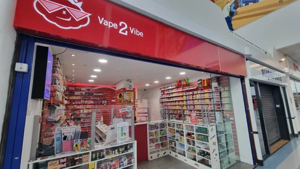 Vape 2 Vibe | Surrey Quays Shopping Centre Vape Store | Shop Front