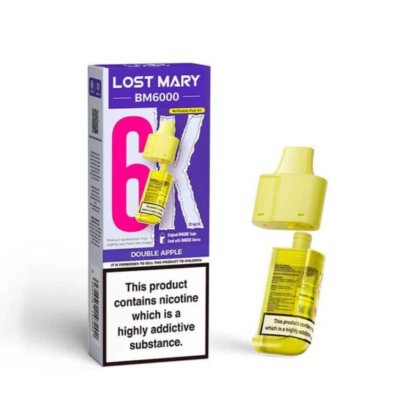 Lost Mary BM6000 Double Apple Replacement Pod