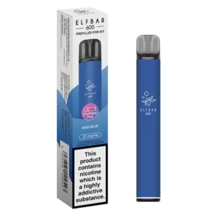 Elf Bar 600 Prefilled Pod Kit Mad Blue