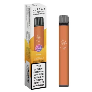 Elf Bar 600 Prefilled Pod Kit Mango