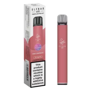 Elf Bar 600 Prefilled Pod Kit Pink Lemonade