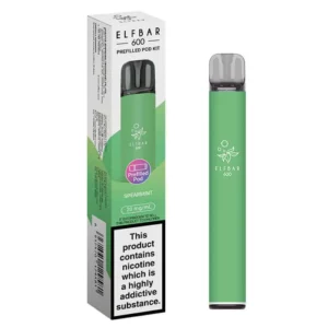 Elf Bar 600 Prefilled Pod Kit Spearmint
