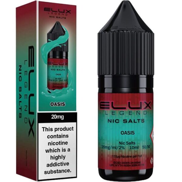 Elux Legend Oasis 10ml Nic Salt E Liquid Elux Legend Oasis 10ml Nic Salt E Liquid