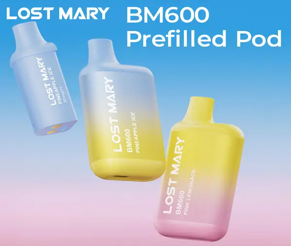Prefilled Pod version Lost Mary BM600