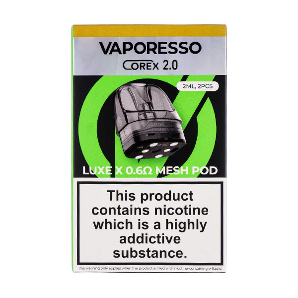Vaporesso LUXE X Replacement Pods (Pack of 2) 0.6 Ohm