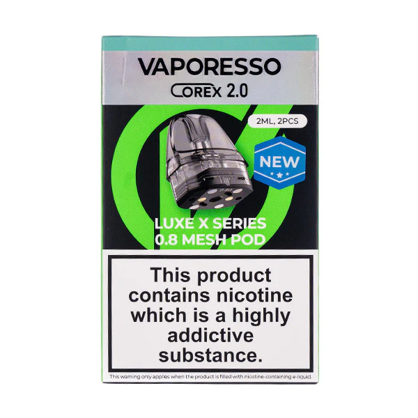 Vaporesso LUXE X Replacement Pods (Pack of 2) 0.8 Ohm