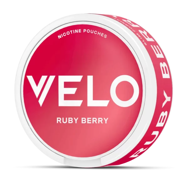 Velo Bright Ruby Berry Nicotine Pouches