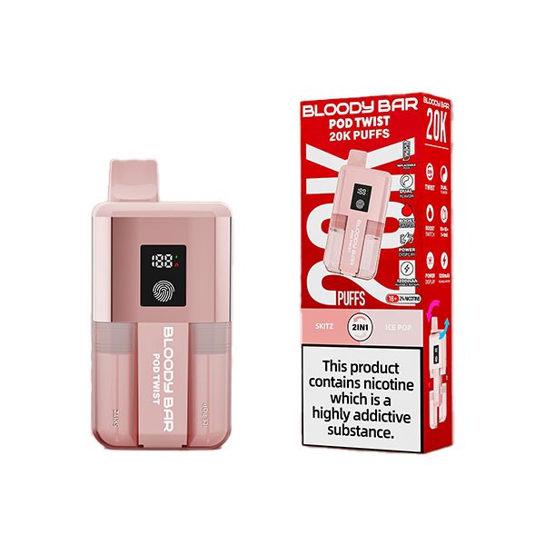 Bloody Bar 20k Skitz : Ice Pop Prefilled Kit
