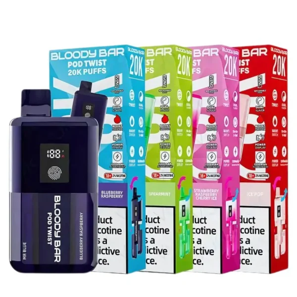 Bloody Bar Twist 20K Prefilled Pod Kit