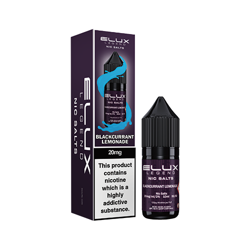 Elux Legend Blackcurrant Lemonade 10ml Nic Salt E Liquid