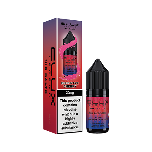 Elux Legend Blue Razz Cherry 10ml Nic Salt E Liquid