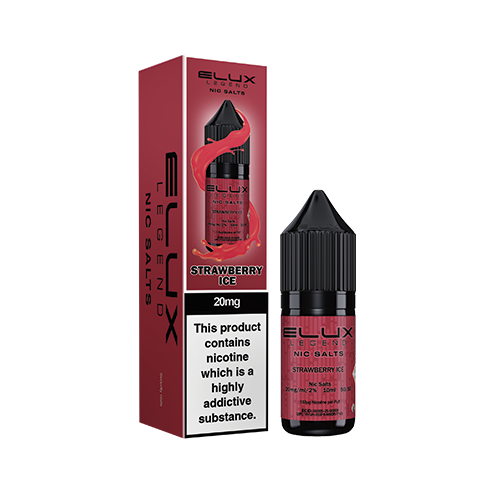 Elux Legend Strawberry Ice 10ml Nic Salt E Liquid