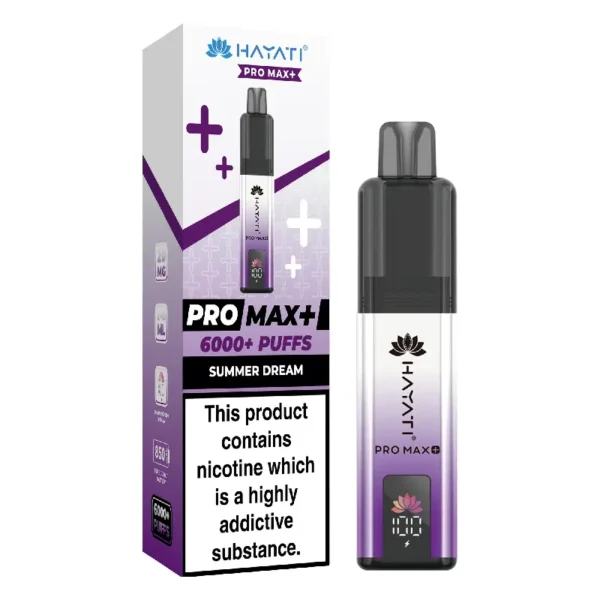 Hayati Pro Max Plus Summer Dream 6000 Puffs Prefilled Pod Kit