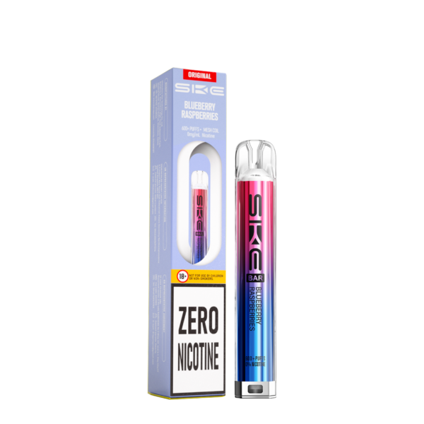 SKE Bar 600 Zero Nic Blueberry Raspberries Prefilled Pod Kit