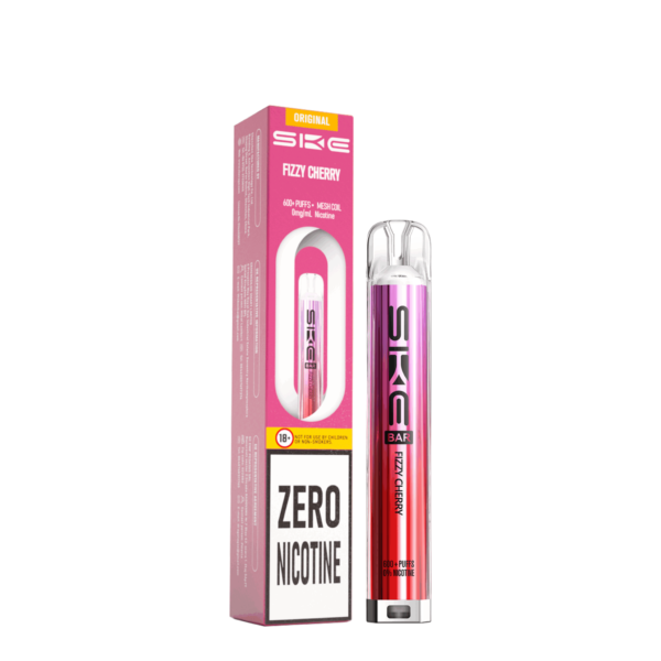 SKE Bar 600 Zero Nic Fizzy Cherry Prefilled Pod Kit