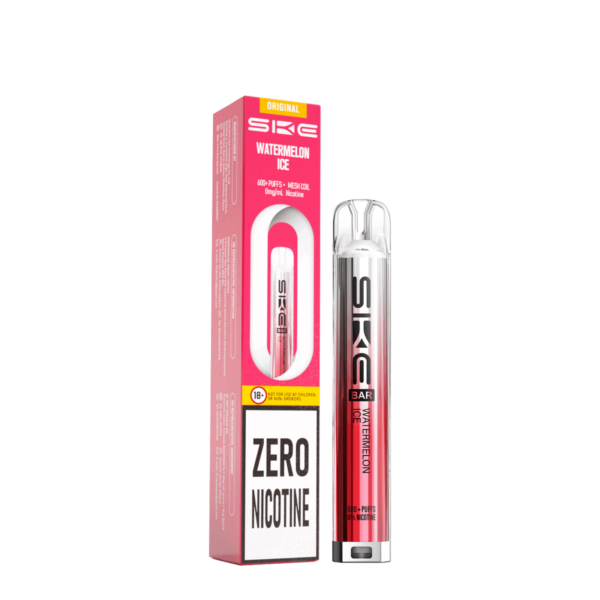 SKE Bar 600 Zero Nic Watermelon Ice Prefilled Pod Kit