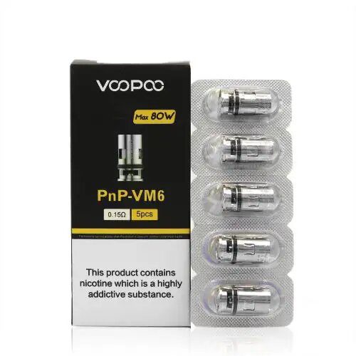 VooPoo PNP Replacement Coils vm6 0.15ohm