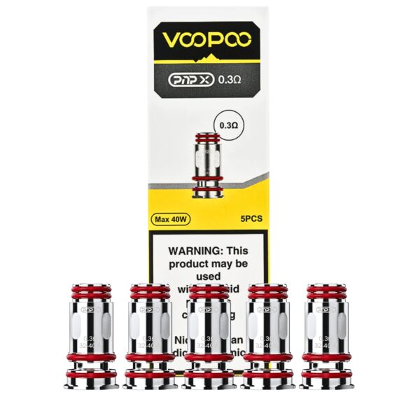 VooPoo PnP X Replacement Coils 0.3 Ohm