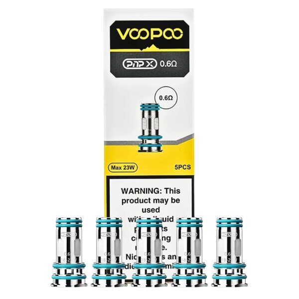 VooPoo PnP X Replacement Coils 0.6 Ohm