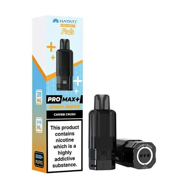 Hayati Pro Max Plus 6000 Caribb Crush Refill Replacement Pods