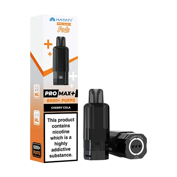 Hayati Pro Max Plus 6000 Cherry Cola Refill Replacement Pods