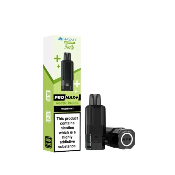 Hayati Pro Max Plus 6000 Fresh Mint Refill Replacement Pods