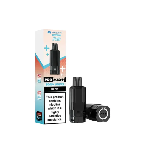 Hayati Pro Max Plus 6000 Ice Pop Refill Replacement Pods