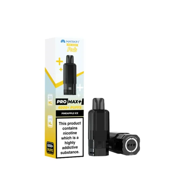 Hayati Pro Max Plus 6000 Pineapple Ice Refill Replacement Pods
