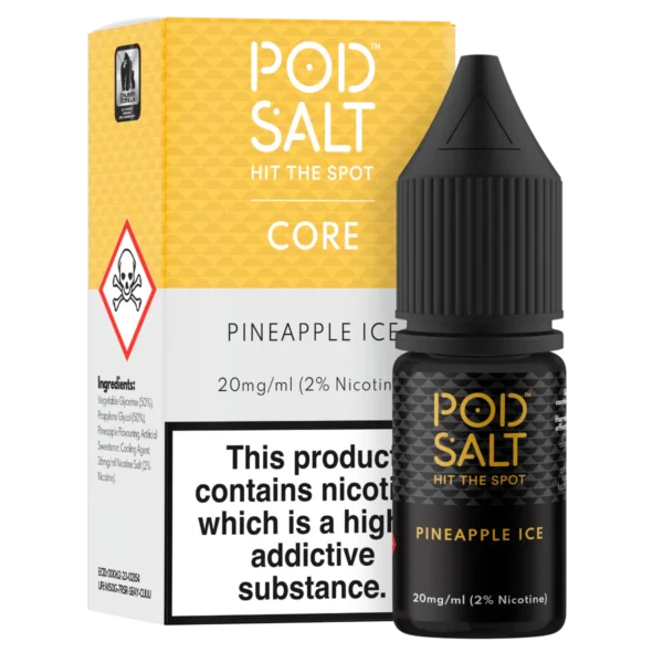 Pod Salt Pineapple Ice 10ml Nic Salt E Liquid