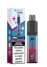 Hayati Pro Max Plus 6000 Puffs Prefilled Pod Kit Blue Razz Blackcurrant