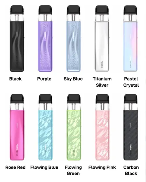 Vaporesso XROS 5 Mini Pod Vape Kit Available Colours